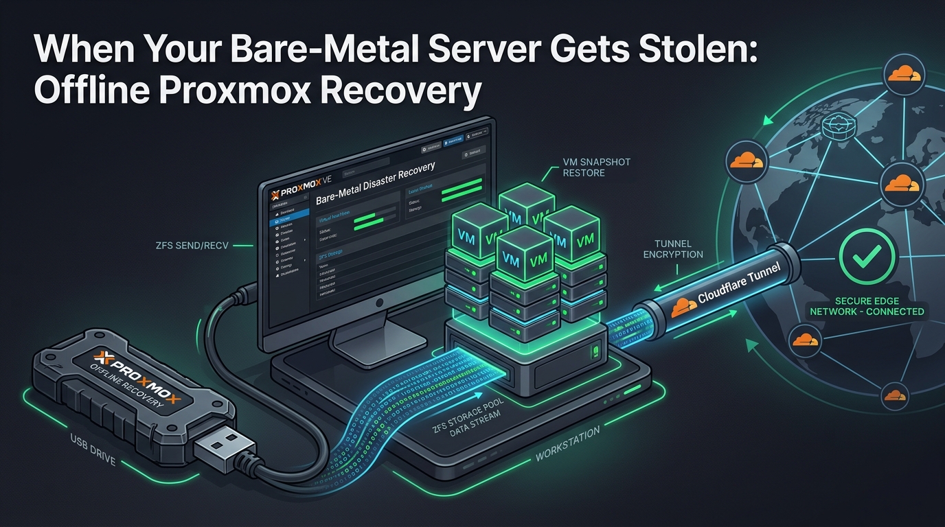 When Your Bare-Metal Server Gets Stolen: Offline PBS Recovery
